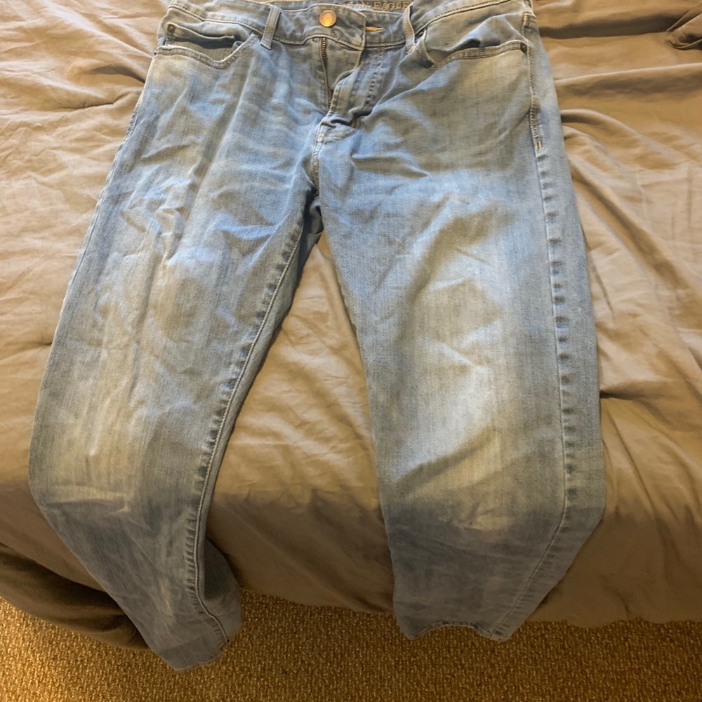 AE 360 extreme flex skinny jeans